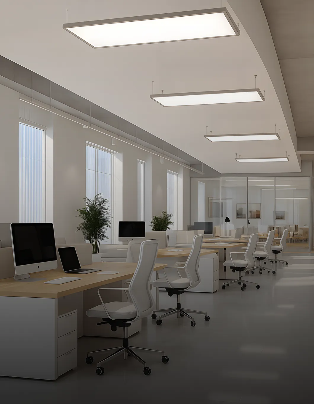 Pisarne in sejne sobe.