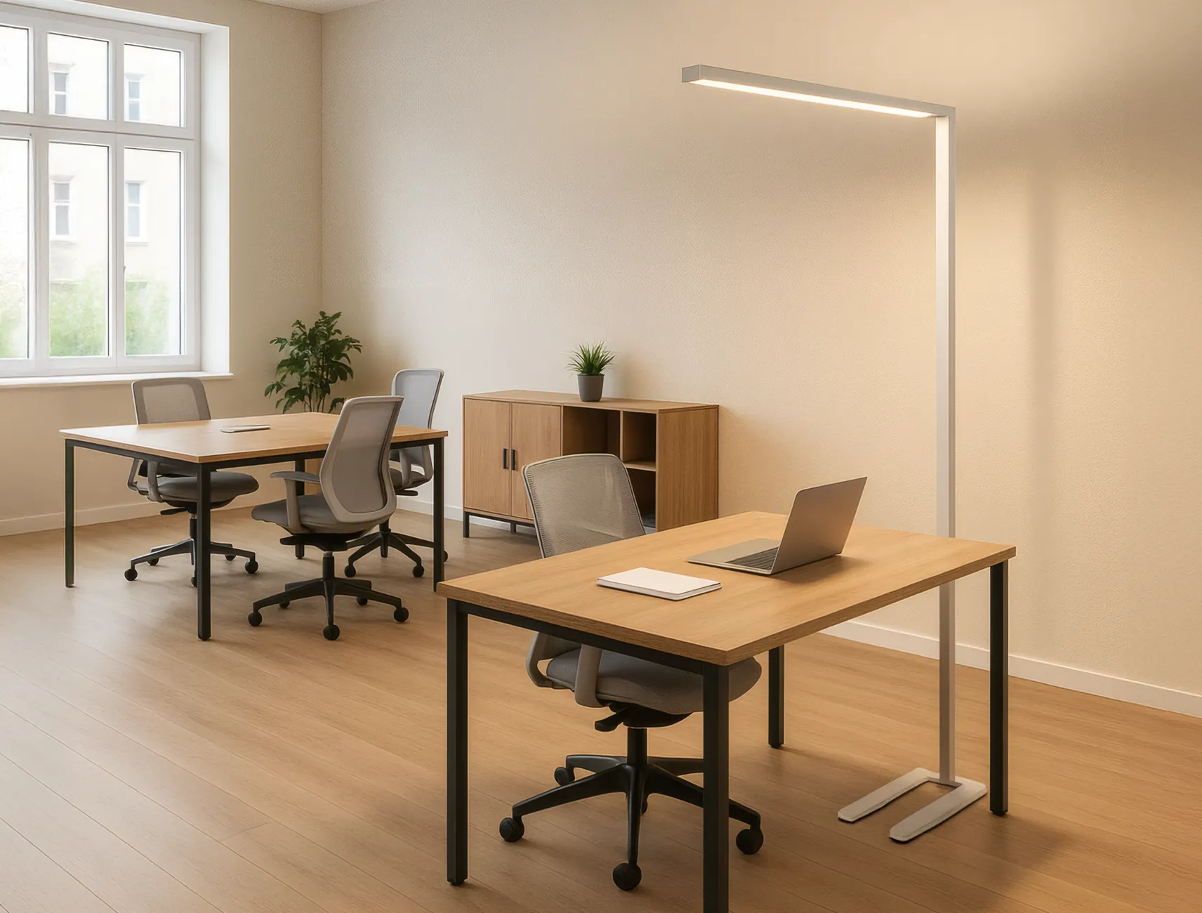 Slaba svetloba, tihi motilec učinkovitosti.