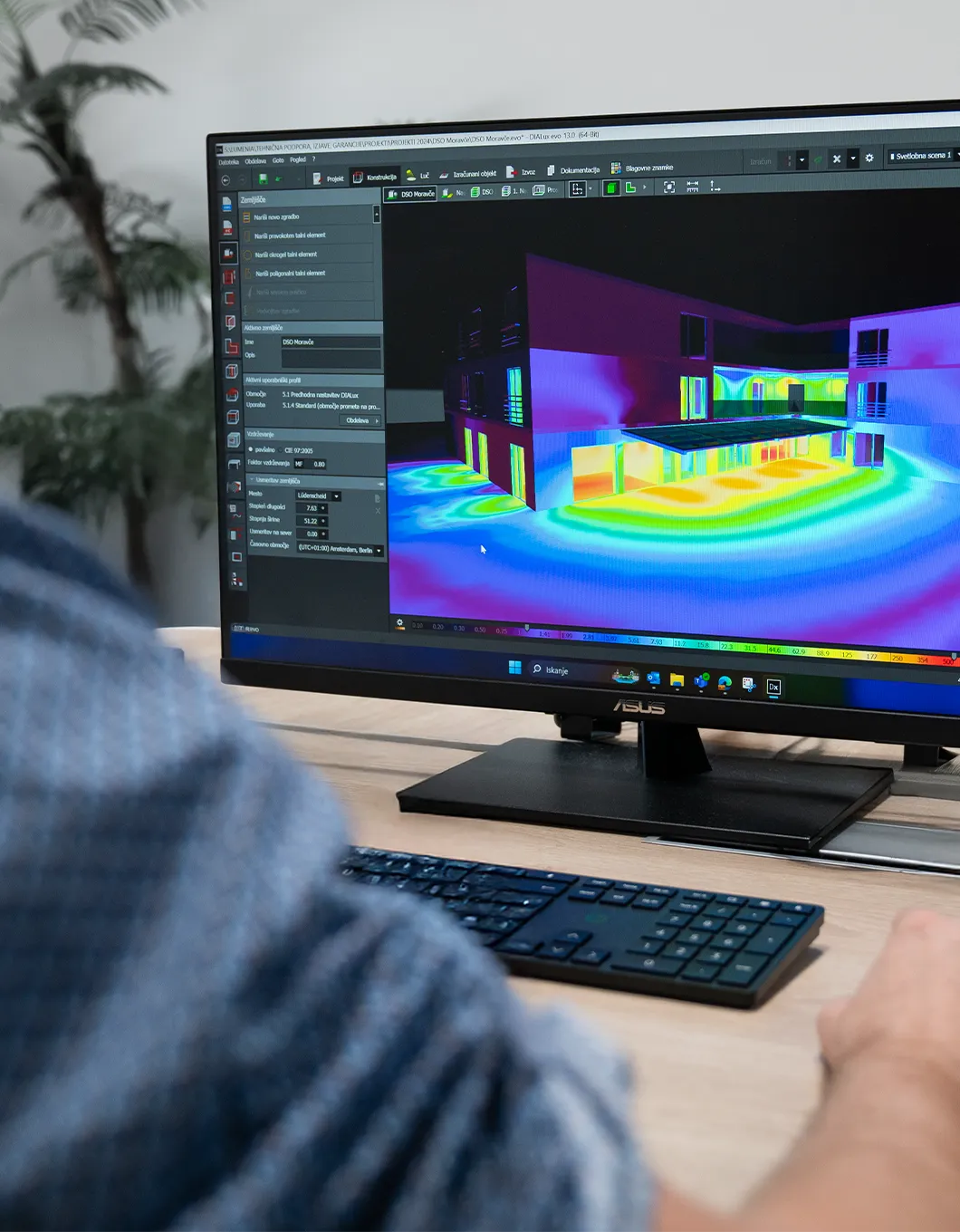 Svetlobno tehnični izračun